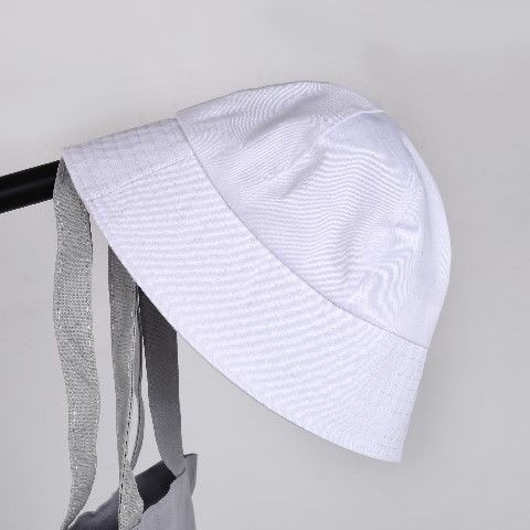 Topi Bucket Nelayan Musim Panas Warna Polos Untuk Wanita
