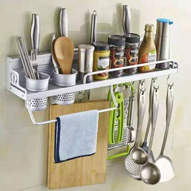 RAK DAPUR DOUBLE RDD22/RAK BUMBU GANTUNG KICHEN SET RAK