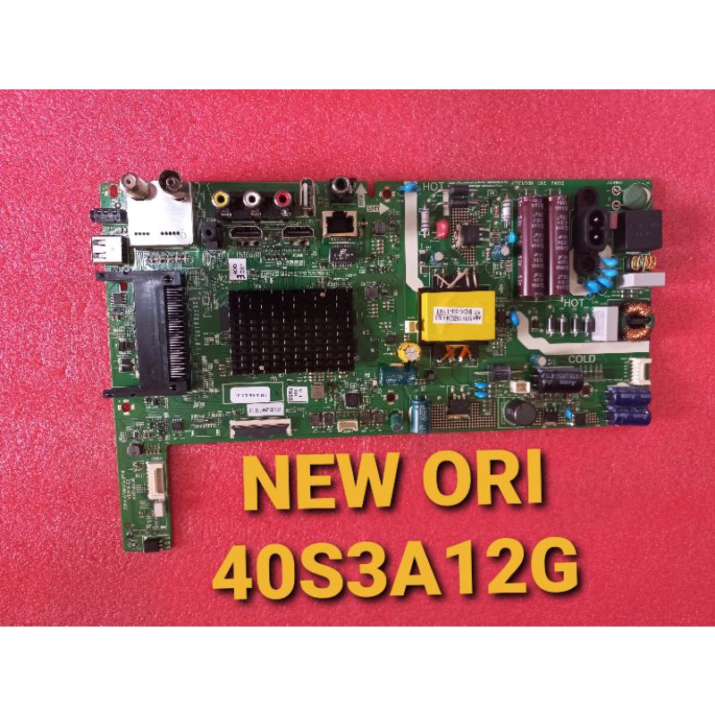 mb - mainboard - mainbod - mobo - mesin tv led - COOCAA - 40S3A12G - 40S3A12