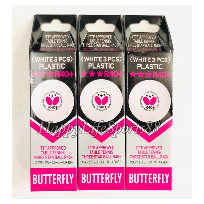 [ORIGINAL] Bola Pingpong Butterfly R40+