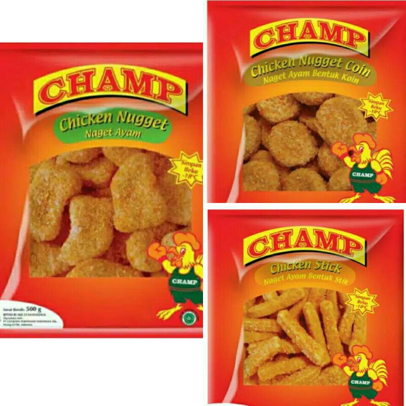 

CHAMP Chicken Nugget 450 gr - Nuget Ayam