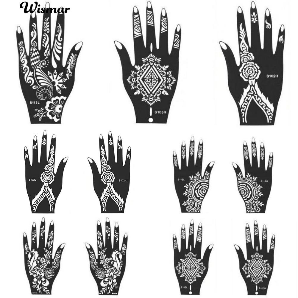 Cetakan Henna Stiker Cetak Henna Shopee Indonesia