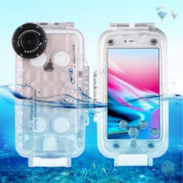 Diving Waterproof Protective Case 40 Meter Underwater IPX8 for iPhone 7, 8