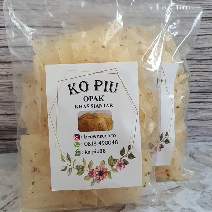 

Opak Khas Siantar 250Gr Home Made