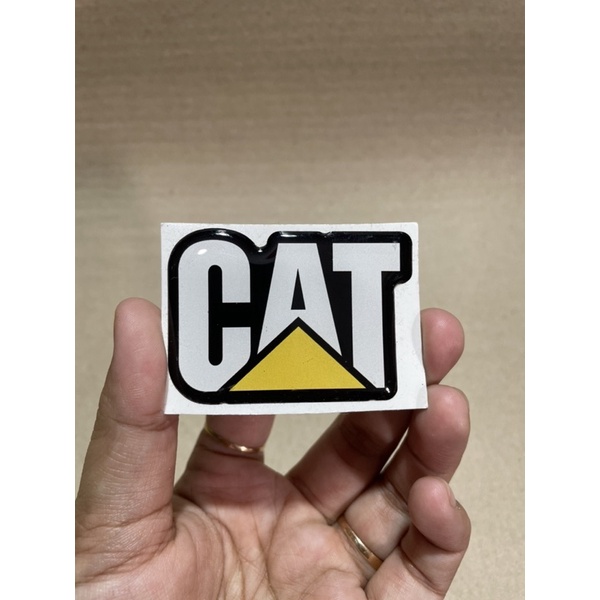 

Stiker Timbul Caterpillar