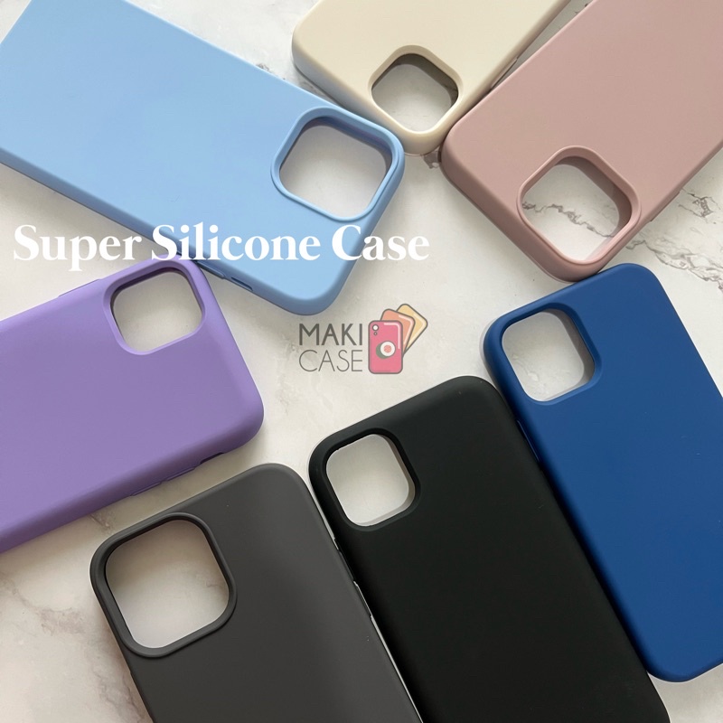 Super Silicone Case Premium Anti Bentur iphone 12 13 series