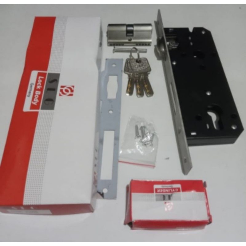 Bodi kunci pintu atau mortise lock model pelor