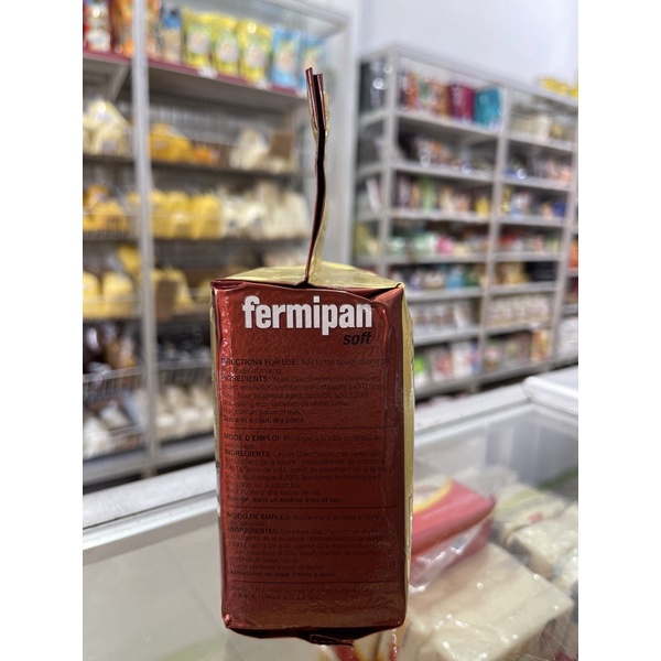 Fermipan soft instant dry yeast 2in1 500gr / ragi instant