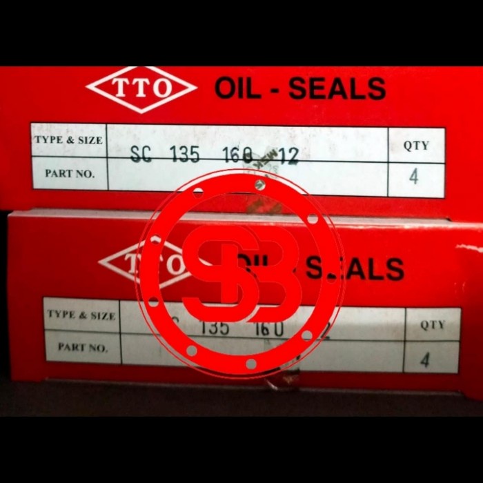 Oil Seal SC 135 160 12 / 135x160x12 TTO