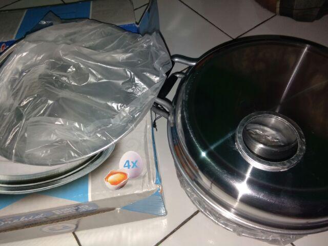 [promo Gratis] Panci/oven Pemanggang Cake/bolu Baking Pan Orchid 22 Cm / 4 Telur
