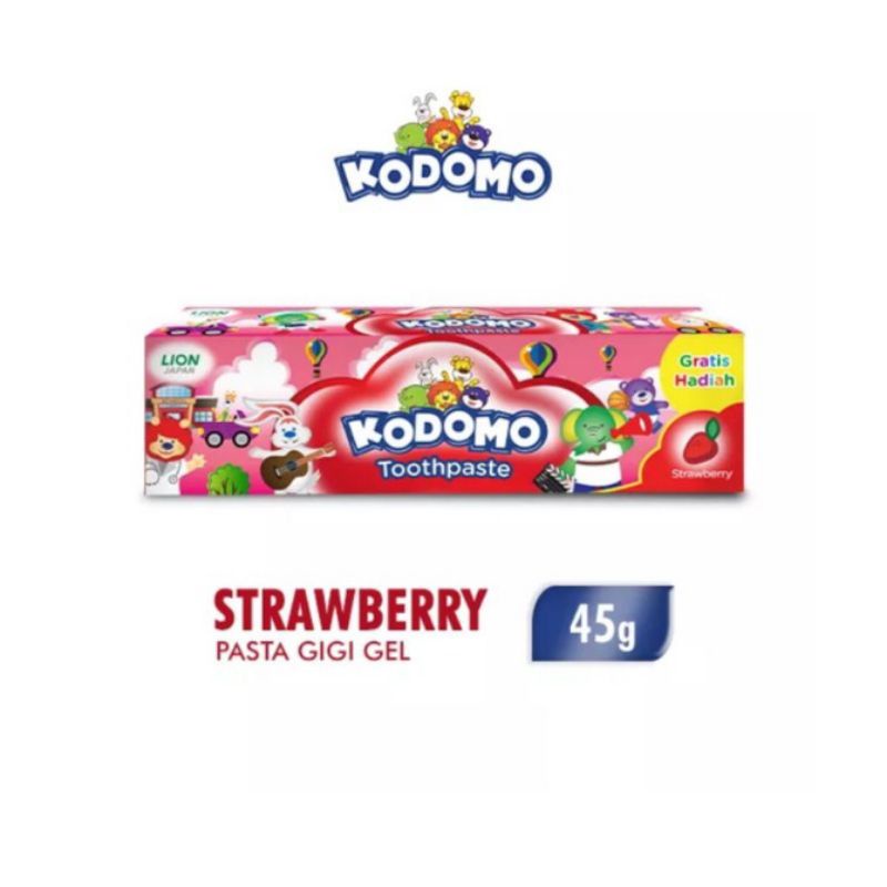 BPOM KODOMO PASTA GIGI ANAK / KODOMO ODOL TOOTHPASTE 45gr