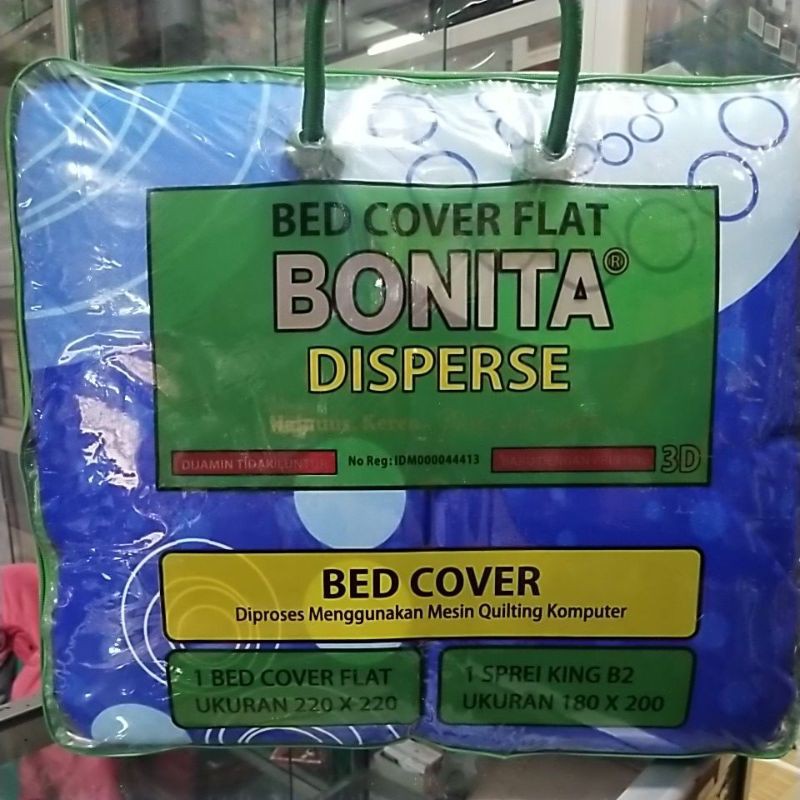 Bed cover bonita set 180x200 flat/rumbai