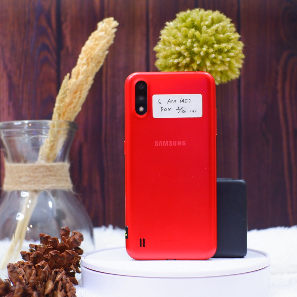 Samsung A01 2/16 Fullset - Hp Bekas Second