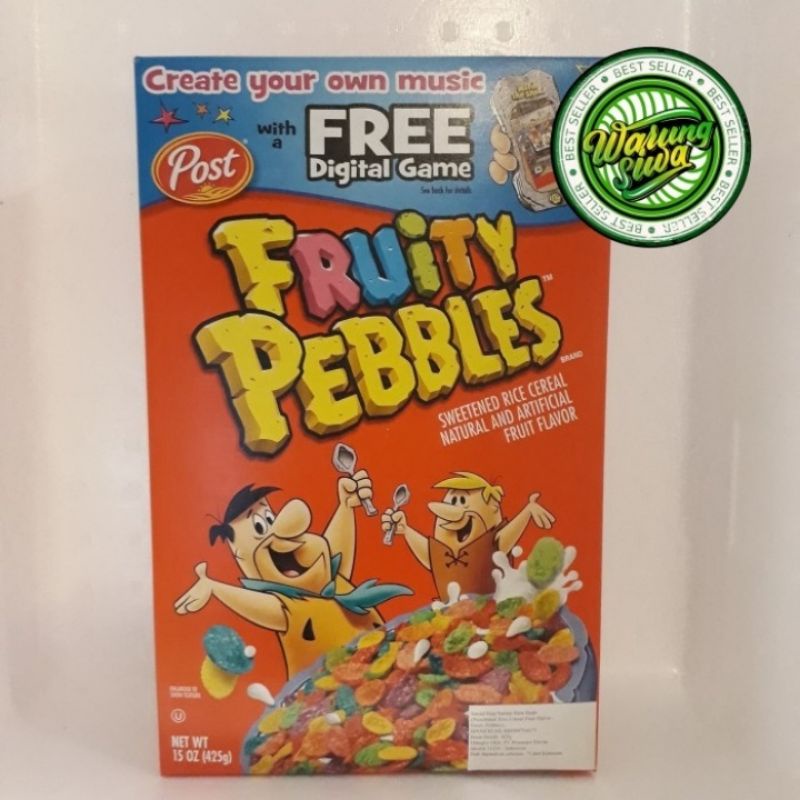 

Post sweetened rice cereal fruit flavor 425 gram