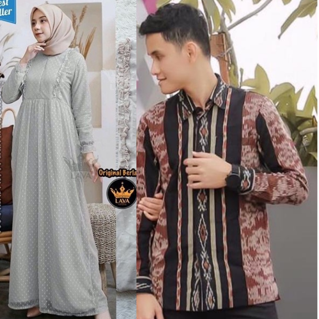 TERMURAH!!! BISA JUMBO BELI GAMIS GRATIS KEMEJA!! GAMIS BRUKAT PREMIUM BUSUI FRIENDLY DRESS KONDANGAN