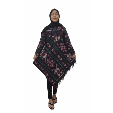 Tunik Songket Lurik Wanita E