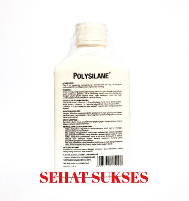 POLYSILANE CAIR - OBAT MAAG (100ml)