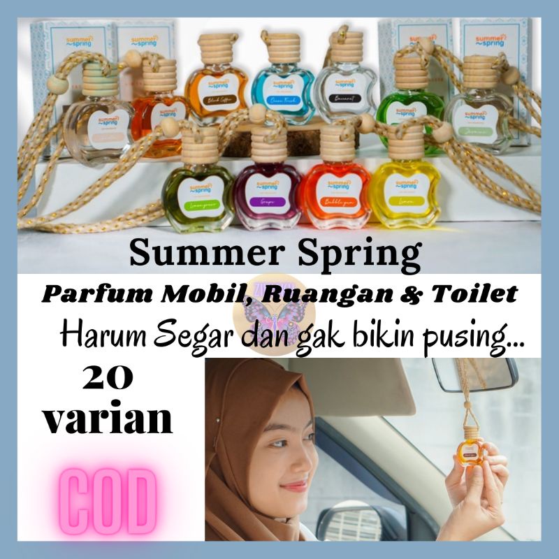 PEWANGI MOBIL RUANG TOILET SUMMER SPRING