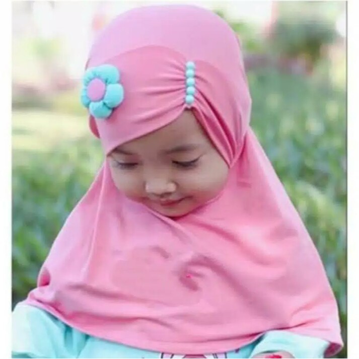 jilbab anak bayi INER BUNGA - hijab anak perempuan