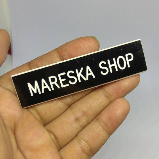 

Papan nama/Nama Dada Grafir Magnet