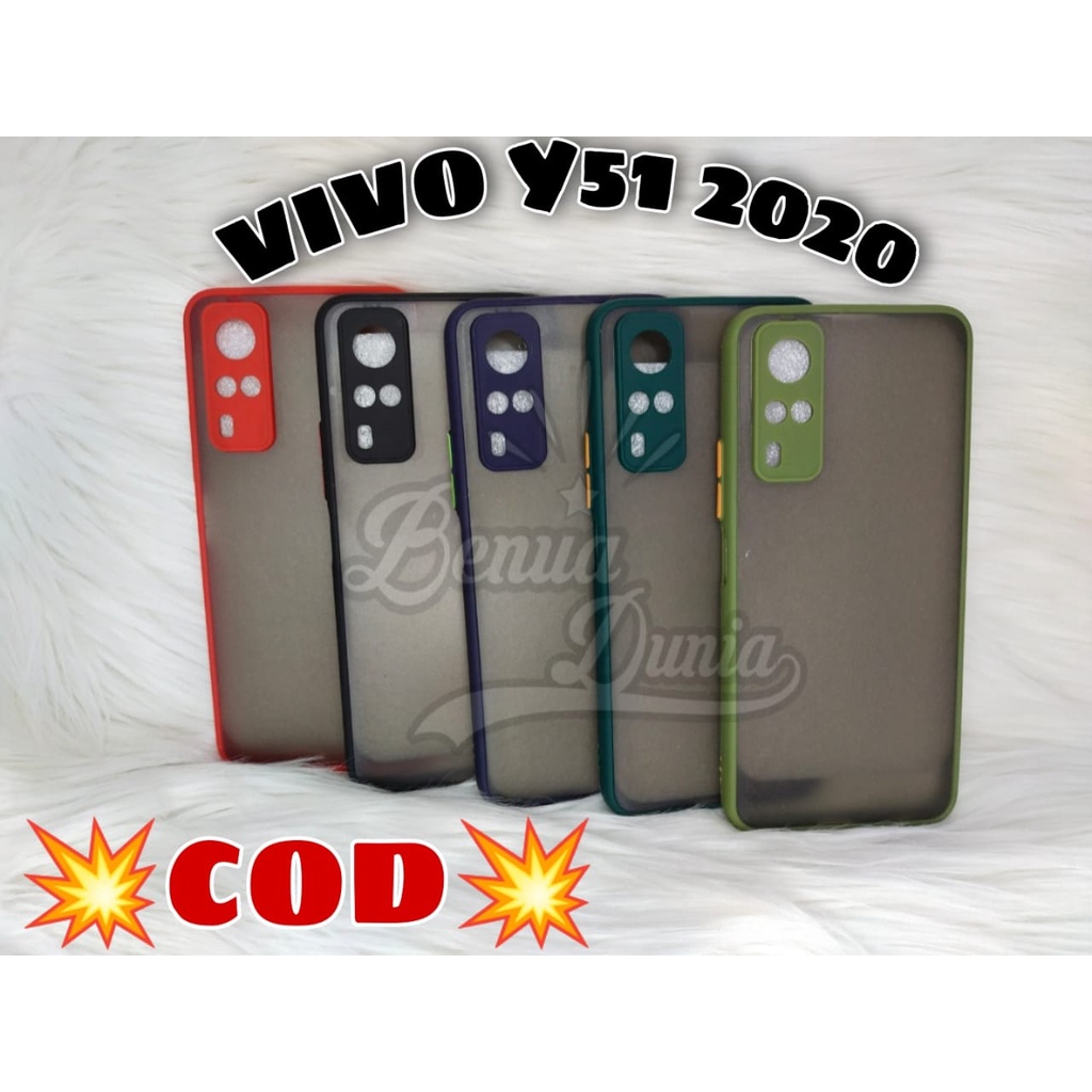 CASE MATTE VIVO Y51 2020 -VIVO Y71 // CASE DOVE MY CHOICE PLUS RING KAMERA VIVO Y51 2020 -VIVO Y71 -BD