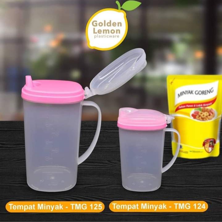 WADAH MINYAK 2 LITER / TEMPAT MINYAK 2 LITER / WADAH MINYAK 2000 ML / TEMPAT MINYAK 2000 ML / TEMPAT MINYAK GOLDEN LEMON / TEMPAT MINYAK GOLDEN SUNKIST