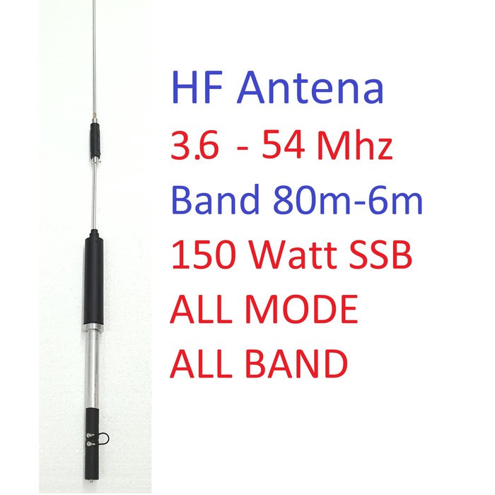 Antena Mobil untuk Amatir dan Rapi Semua Frequency HF Antenna