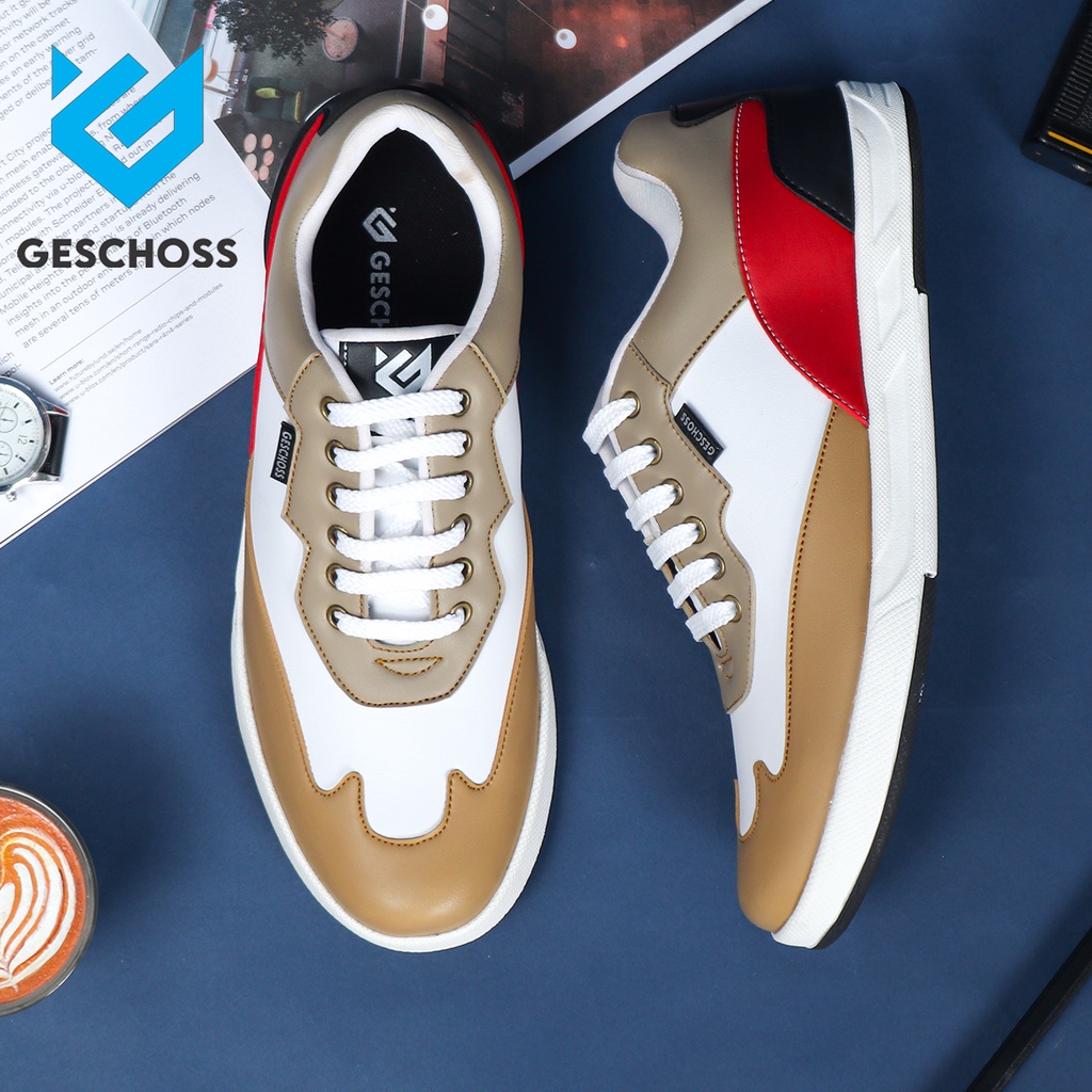 GESCHOSS OFFICIAL - GCSH7803 Sneakers Pria Sepatu Original Berkualitas Sepatu Santai Bisa COD!! 39-43