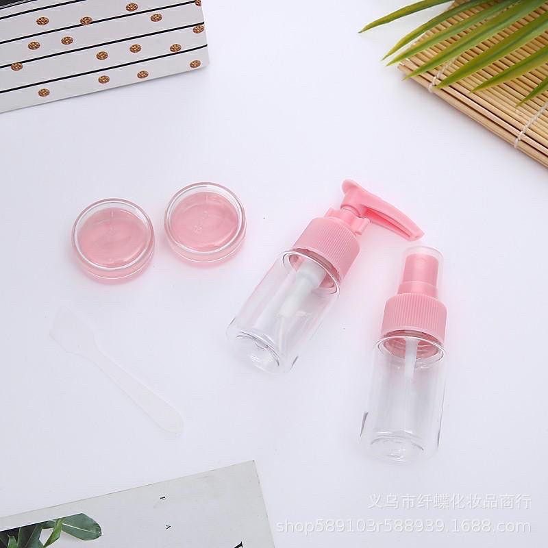 Botol spray 100ml botol parfum botol semprot / botol set travel pouch gantung