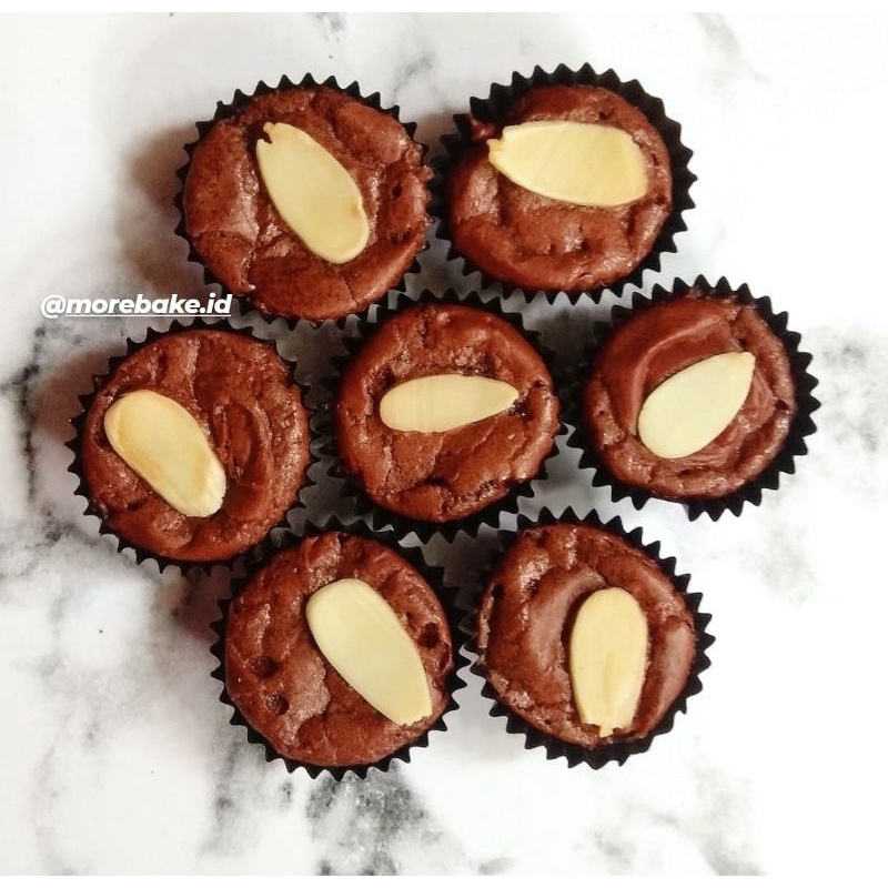 

Brownies Kering Almond