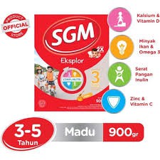 

SGM EKSPLOR 3 PLUS MADU 900 GR