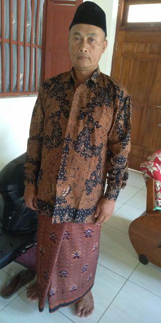 Kemeja Batik Pria Lengan Panjang Lapis Furing Mahesa