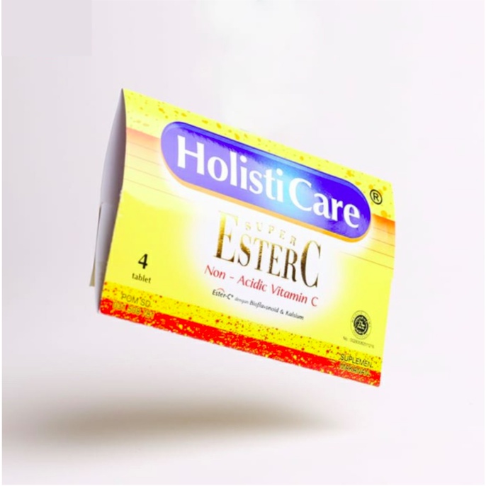 ESTER C HOLISTICARE 1 Strip isi 4 tablet