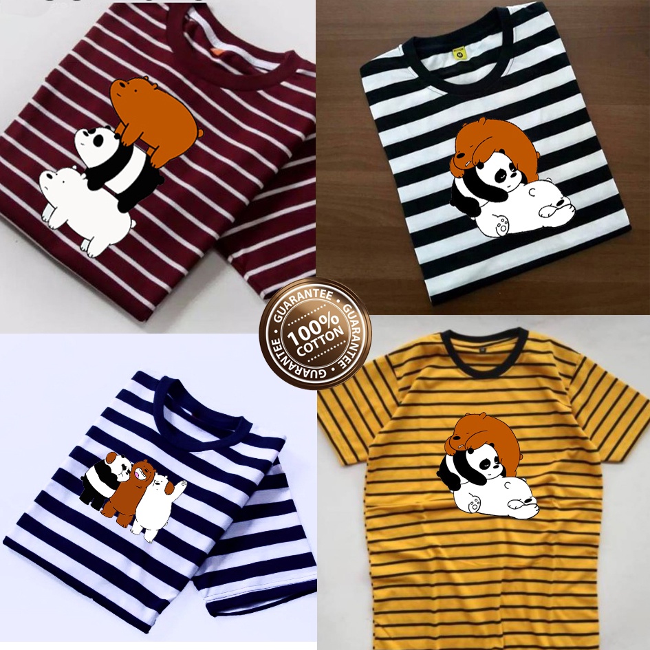 KAOS BEAR/ KAOS DEWASA BARE BEAR/ KAOS DISTRO T-SHIRT BEAR