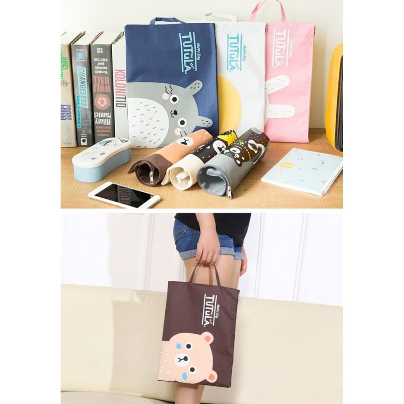 

Creative Fun Print Portable A4 File Storage Pouch Bag