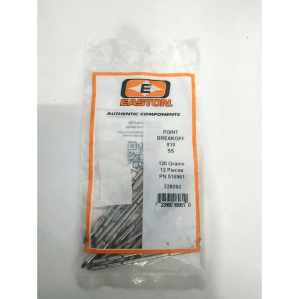 point Easton X-10 break off-panahan-archery