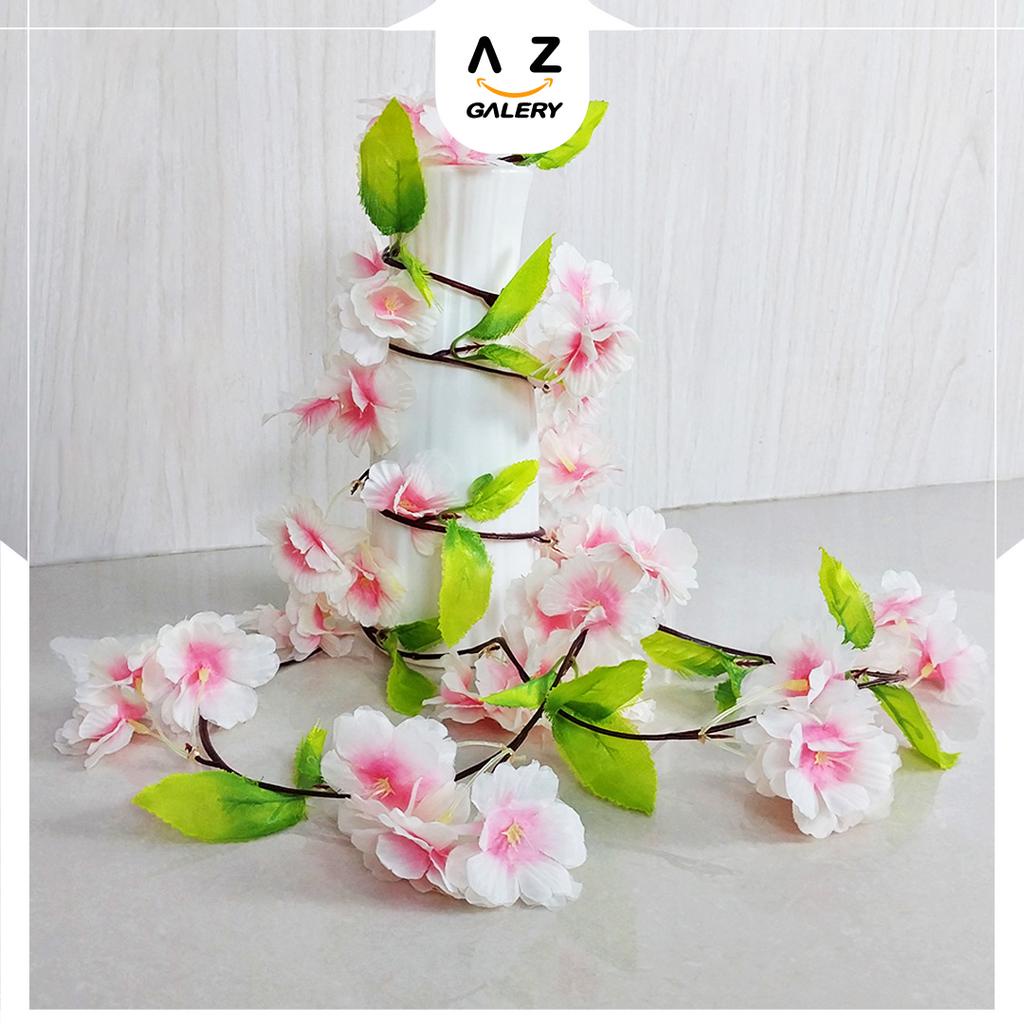 Tanaman Bunga Hias Dekorasi Fleur Bunga Rambat Sakura Palsu Artificial Flower Blossom Decoration Azgalery PBP66