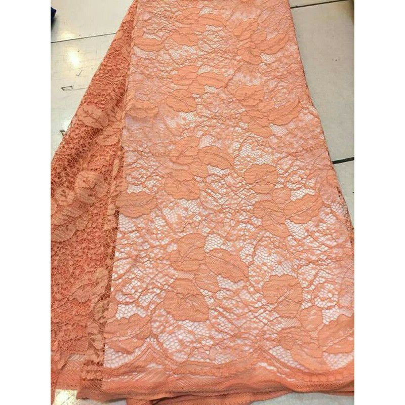 kain bakal kebaya semi prancis 3 daun