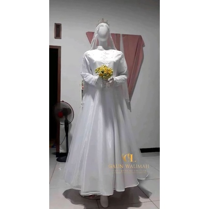 GAUN PENGANTIN SYARI