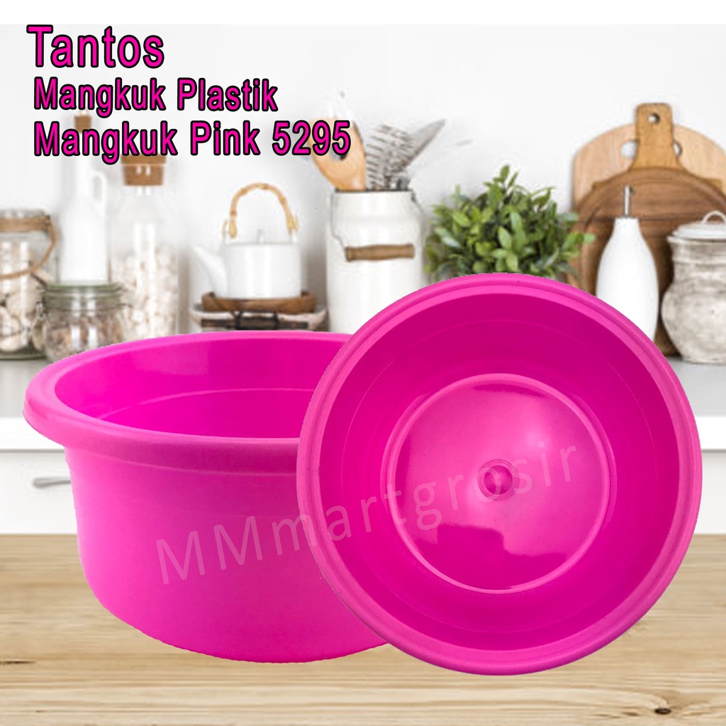 Tantos / Mangkuk Plastik / Mangkuk / 5292 Pink