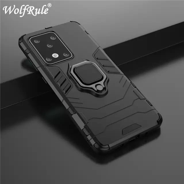 Samsung S20 / Plus / S20 Ultra Soft Case Panther Hybrid Ring Stand