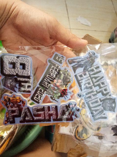 Cake Topper Transformer