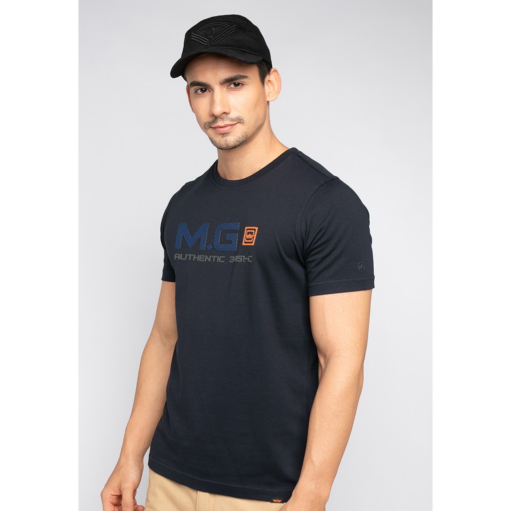 Kaos MGEE 3451C Original Outdoor Lengan Pendek Oliver 051 Navy