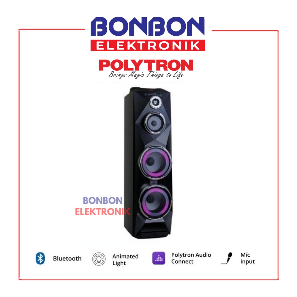 Polytron Speaker PAS 8SCA22 Bluetooth
