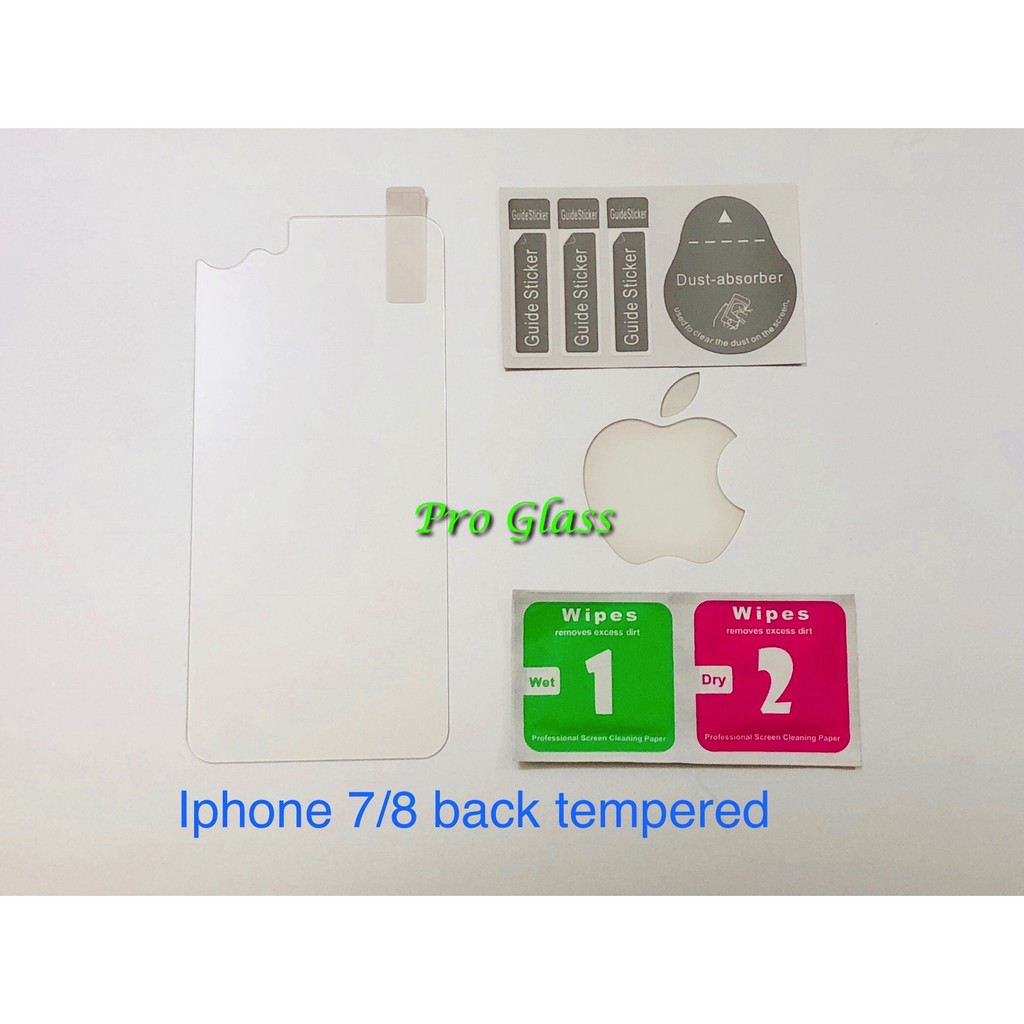 Iphone 5/6/6+/7/8/7+/8+ BACK TEMPERED Magic Glass Premium Tempered Glass