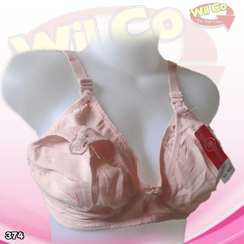 K374 - BRA/BH MENYUSUI VAYA KANCING DEPAN PAKAIAN DALAM WANITA IBU HAMIL TANPA KAWAT CUP SEDANG 34B - 42B  VAYA