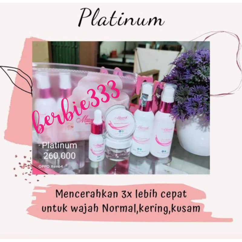 Platinum Marwah Skincare HALAL &amp; BPOM