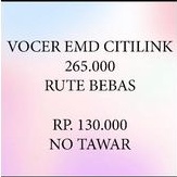Voucher pesawat citilink rute bebas murah