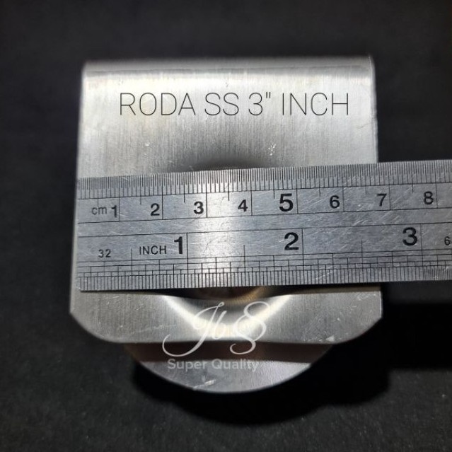 RODA 3&quot; INCH STAINLESS STEEL SUS 201