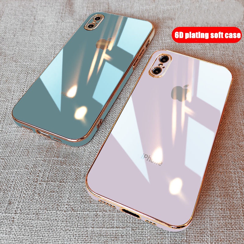 ❤ Case Softcase 10 Warna + Logo untuk iPhone X XR XS MAX iPhone 11 Pro Max